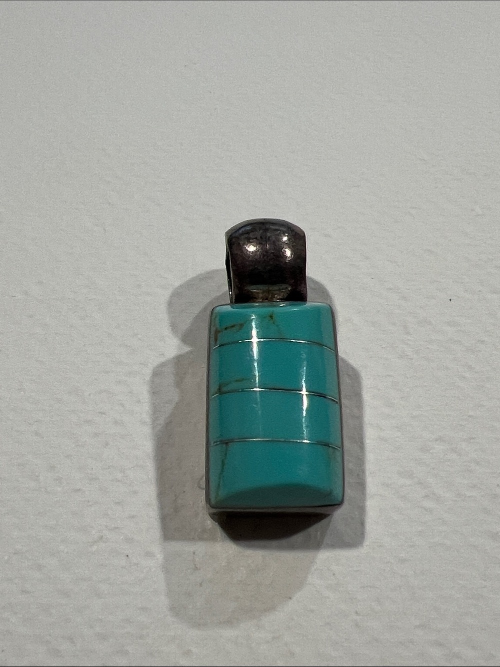 Sterling Silver Turquoise Pendant